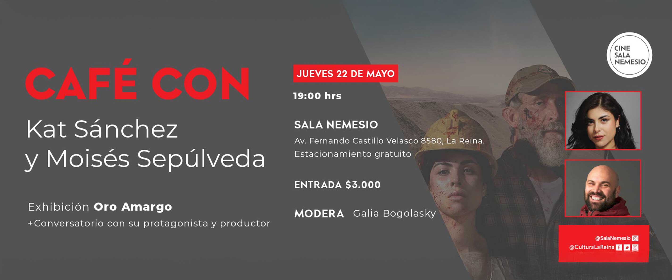 Kat Sánchez y Moises Sepúlveda