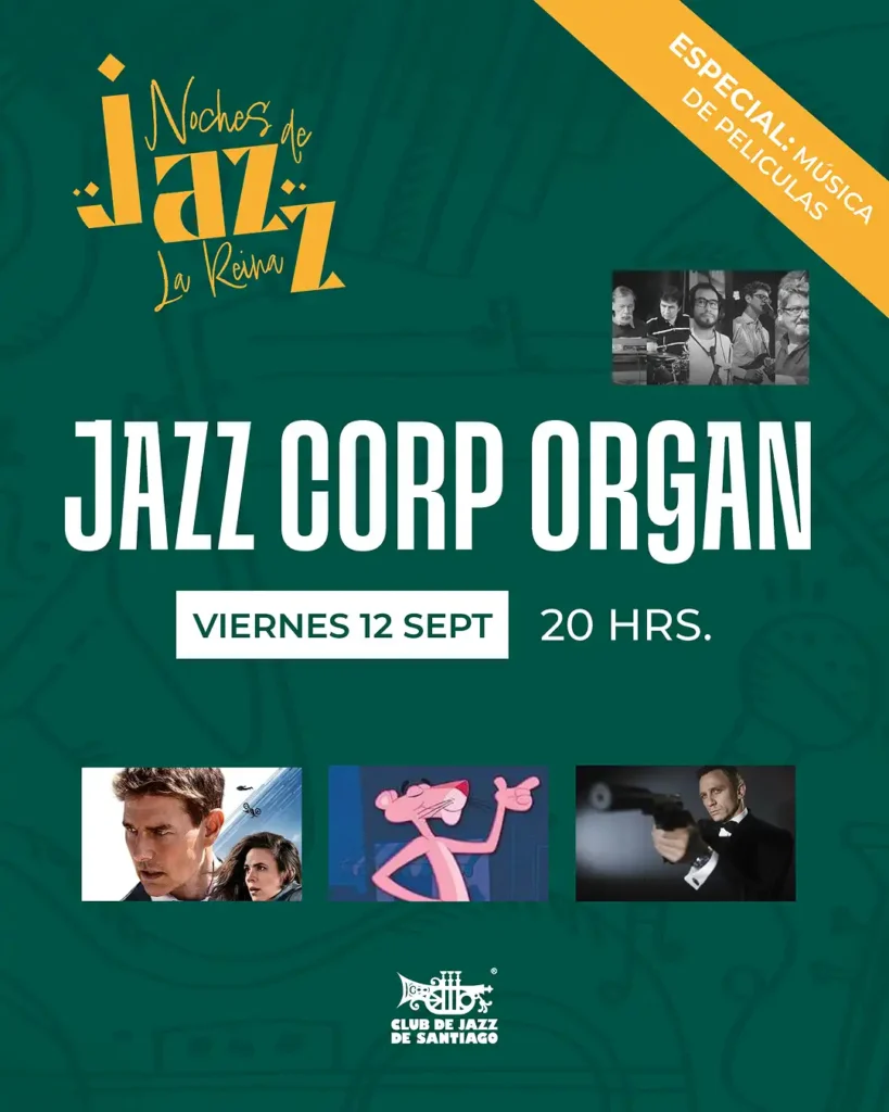 NOCHE DE JAZZ – ESPECIAL MÚSICA DE PELÍCULAS
