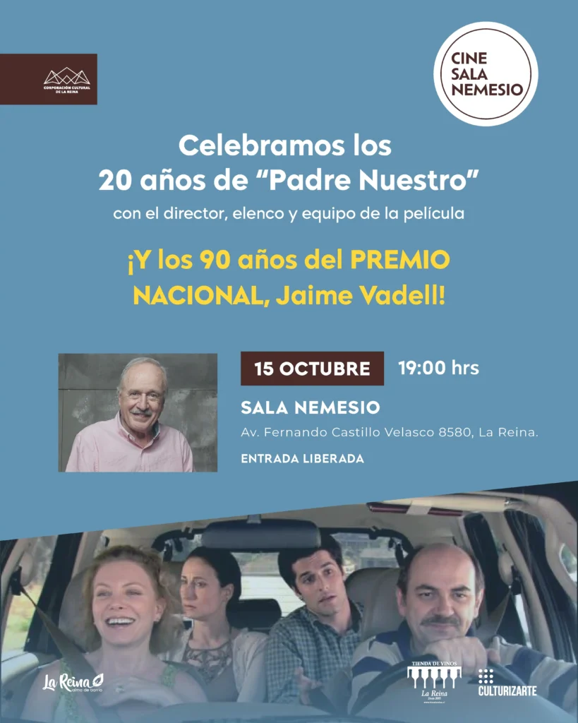 Conmemoración de los 20 años de Padre Nuestro y homenaje a Jaime Vadell