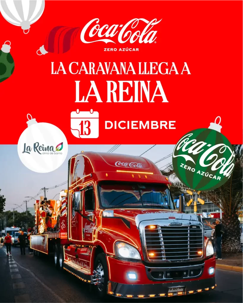 Caravana Navideña Coca-cola Zero Azúcar 2025