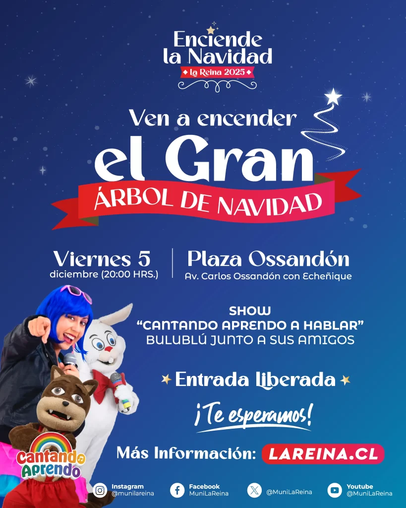 Encendido del Gran Árbol de Navidad 2025