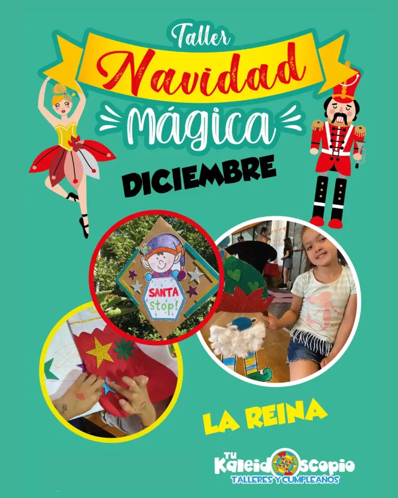 Taller Navidad Mágica con TuKaleidoscopio