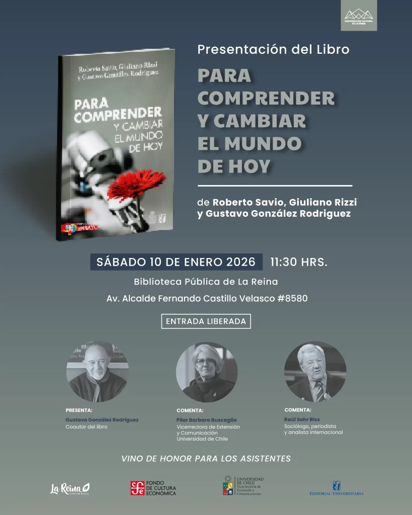 Presentación del libro “Para comprender y cambiar el mundo de hoy”