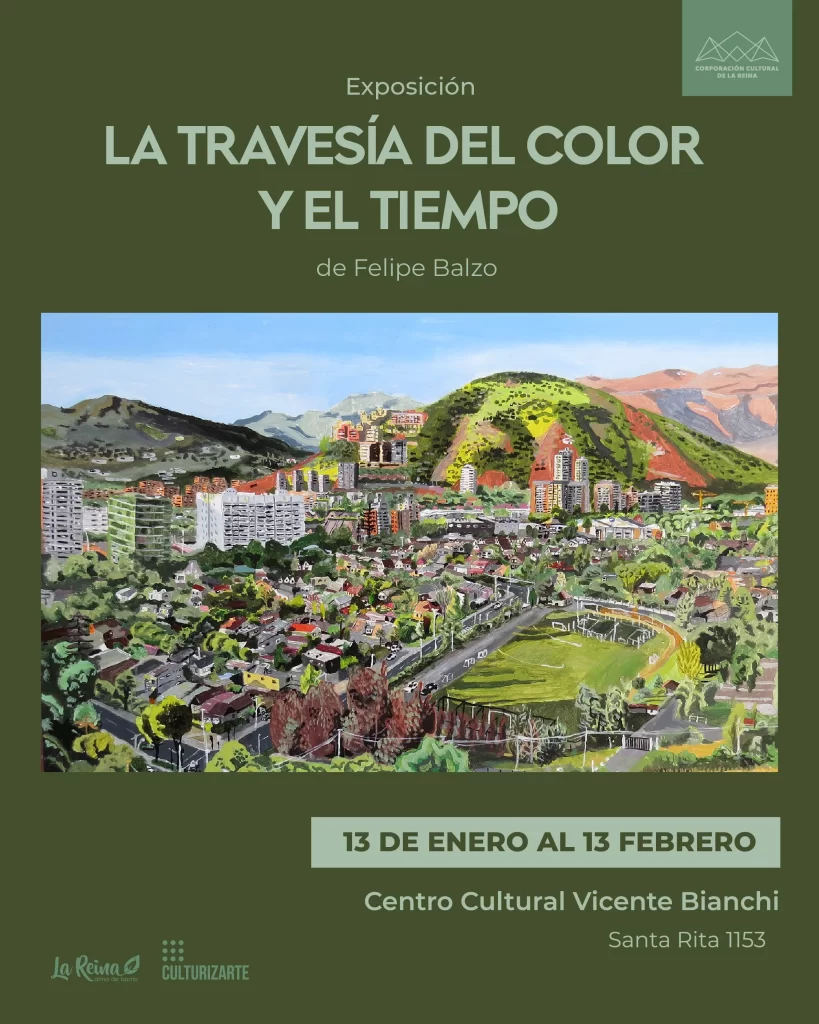 Exposición | "La travesía del color y el tiempo" de Felipe Balzo