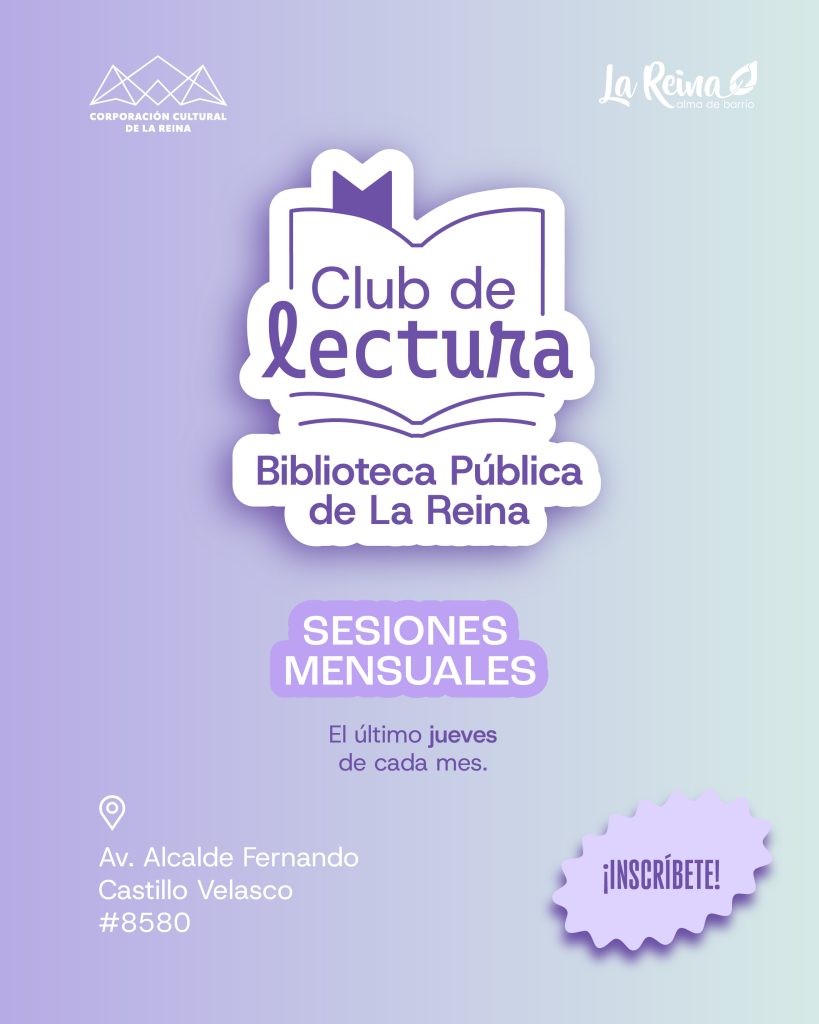 Club de Lectura 2026 Biblioteca Pública de La Reina