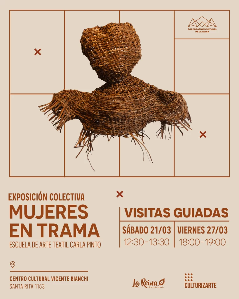 Exposición “Mujeres en Trama” contará con visitas guiadas abiertas al público