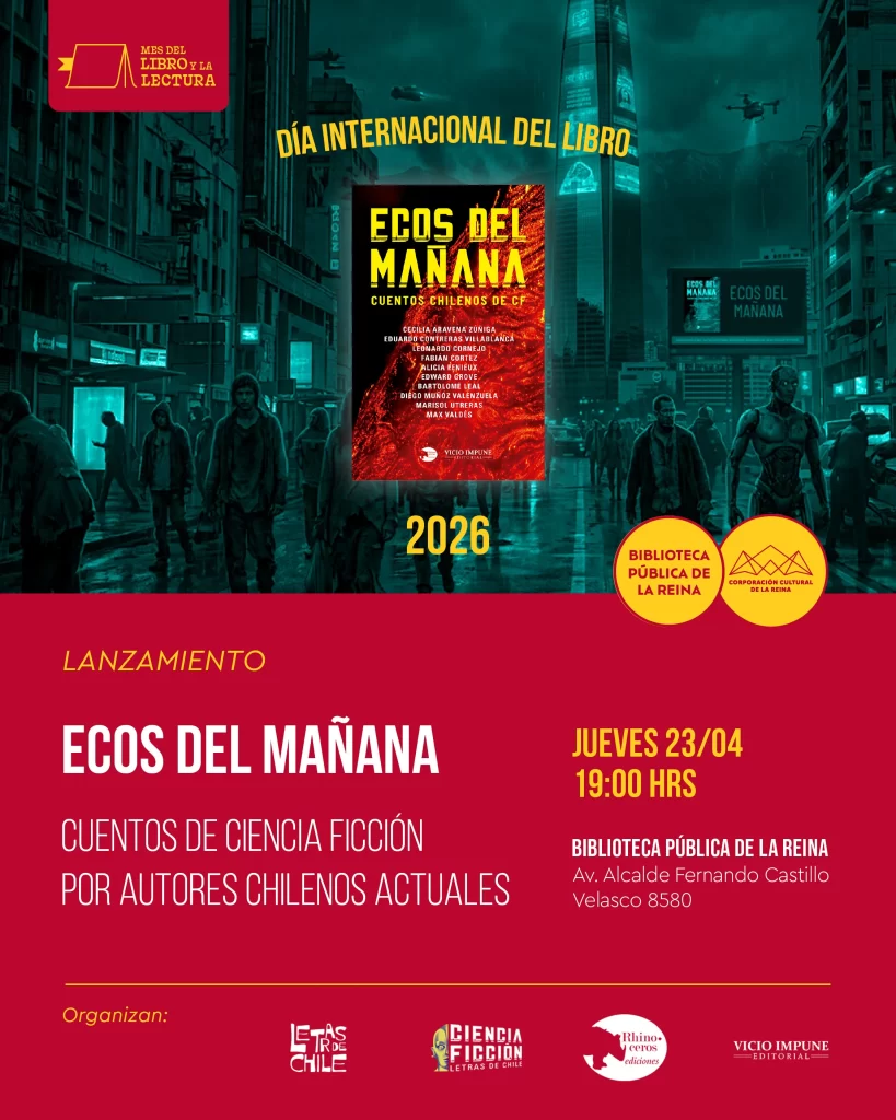 Lanzamiento del libro "Ecos del mañana" y encuentro de ciencia ficción en el Día Internacional del Libro