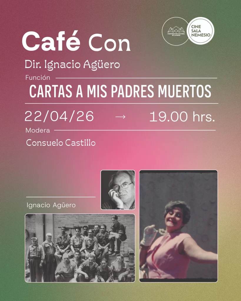 Sala Nemesio presenta “Café Con Ignacio Agüero” con la exhibición de "Cartas a mis padres muertos"