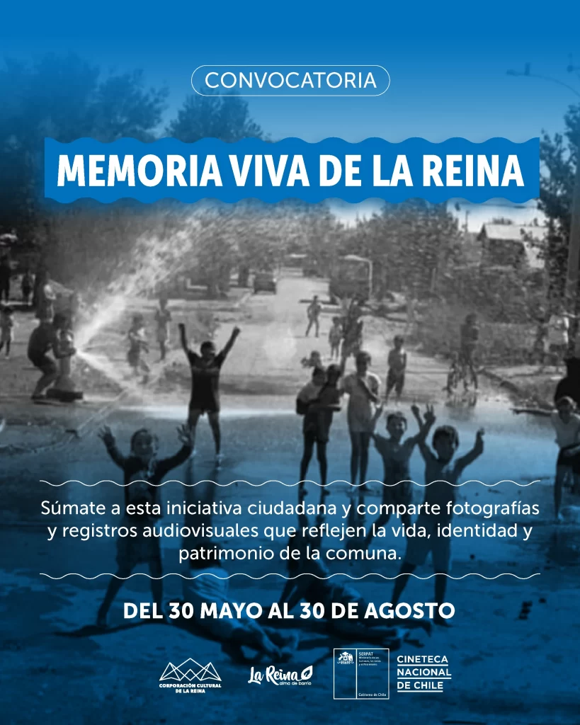 Convocatoria “Memoria Viva de La Reina” invita a vecinos y vecinas a aportar fotografías y registros históricos de la comuna
