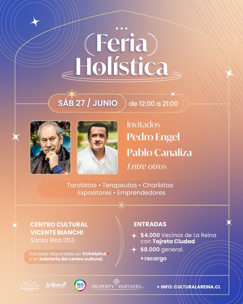 Feria Holística de La Reina regresa con charlas, terapias y destacados invitados