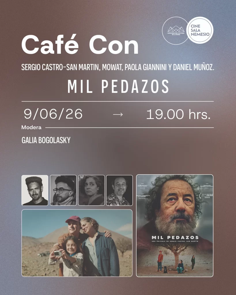 Sala Nemesio presenta "Café Con" con el equipo de “Mil Pedazos”