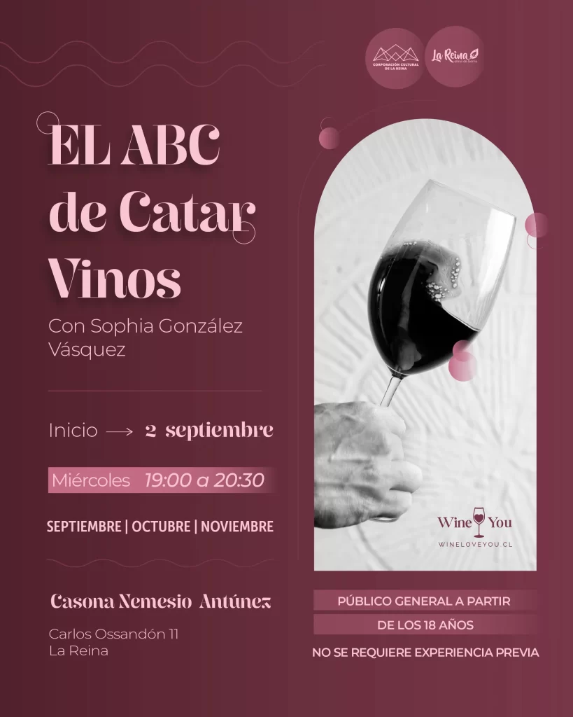 El ABC de Catar Vinos llega con una nueva edición en la Casona Nemesio Antúnez