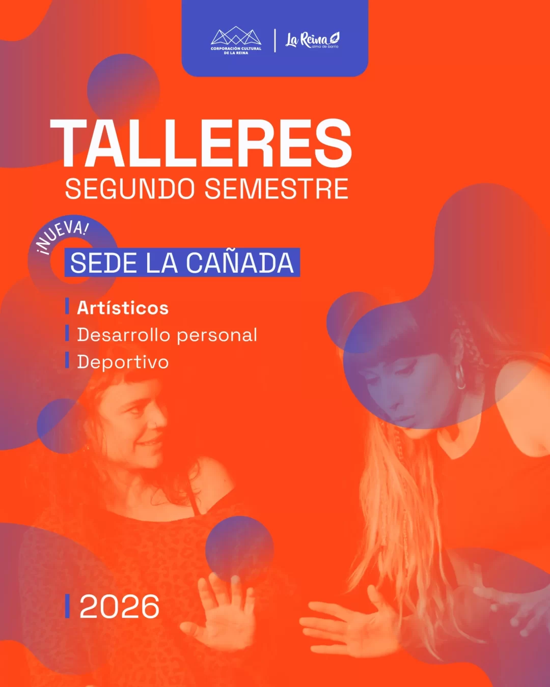 TALLERES SEGUNDO SEMESTRE 2026 LACAÑADA_PORTADILLA WEB