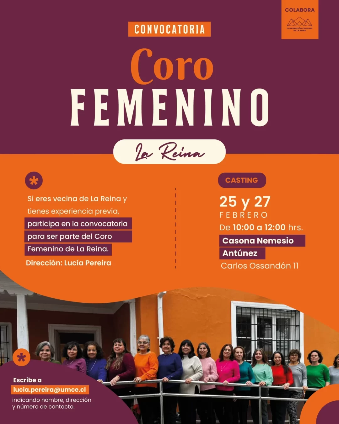 convocatoria coro _feed